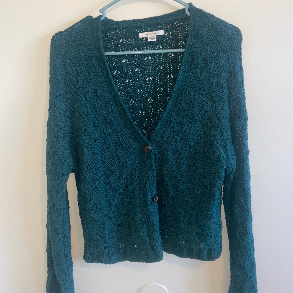 Cropped American Eagle sweater